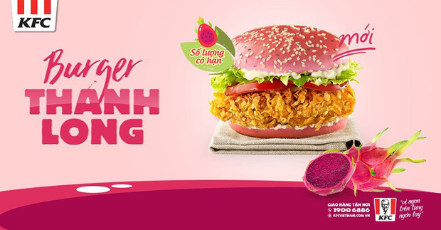 Review cực nhanh “siêu phẩm” burger thanh long mới toanh của KFC: Hương vị liệu có gì khác biệt so với loại burger thông thường? - Ảnh 1.