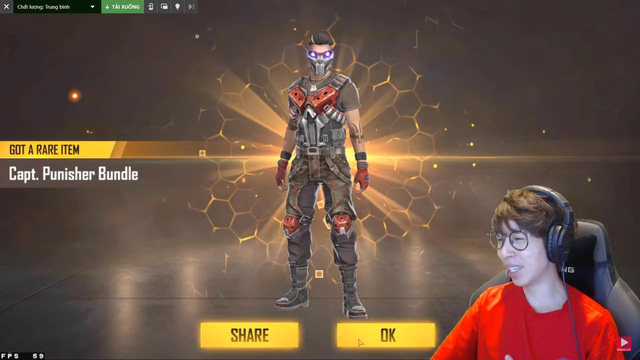 Đại gia như ViruSs, đốt hơn 25.000 kim cương v&agrave;o Free Fire ngay trong lần đầu tập chơi - Ảnh 2.