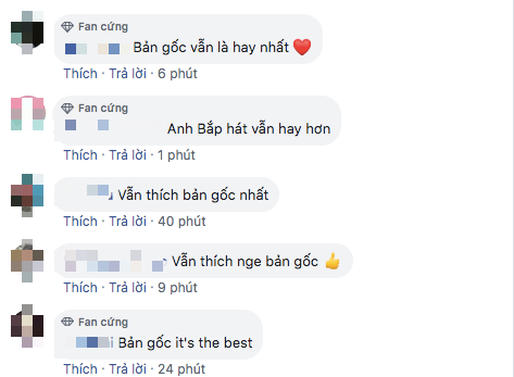 Được chính chủ Ngô Kiến Huy “share” bản cover nhưng Hương Ly chẳng được khen mà bị netizen phũ toàn tập: “Bản gốc hay hơn!” - Ảnh 5.