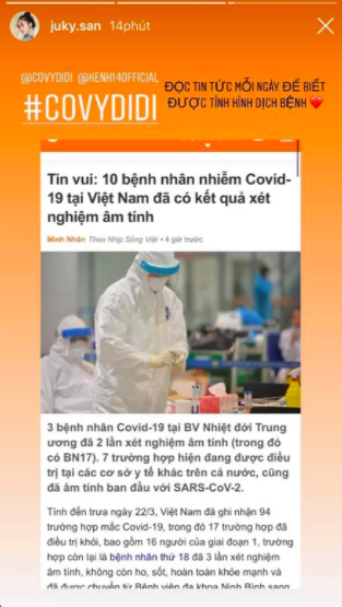 Loạt sao rần rần cập nhật tin đáng đọc nhất mùa dịch: Quế Vân chung tay truyền tải điều tích cực, AMEE, Puka không ngoại lệ! - Ảnh 8.