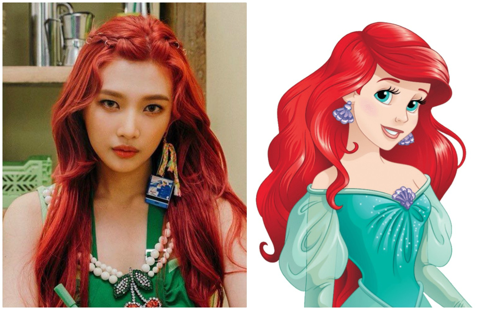 Nhờ stylist quá lậm phim hoạt hình, Joy (Red Velvet) bỗng dưng trở thành công chúa Disney đời thực tới gần chục lần - Ảnh 3.