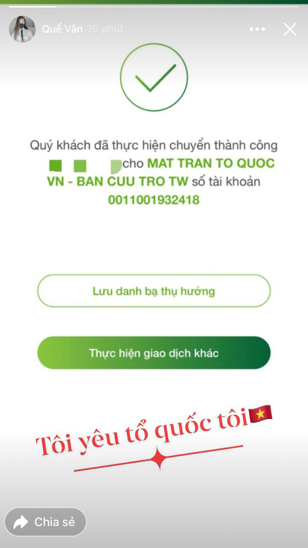 Thêm loạt sao Vbiz chung tay ủng hộ quỹ phòng chống dịch: Tăng hơn 415 triệu, Tuấn Trần và dàn sao có động thái mới bất ngờ - Ảnh 9.