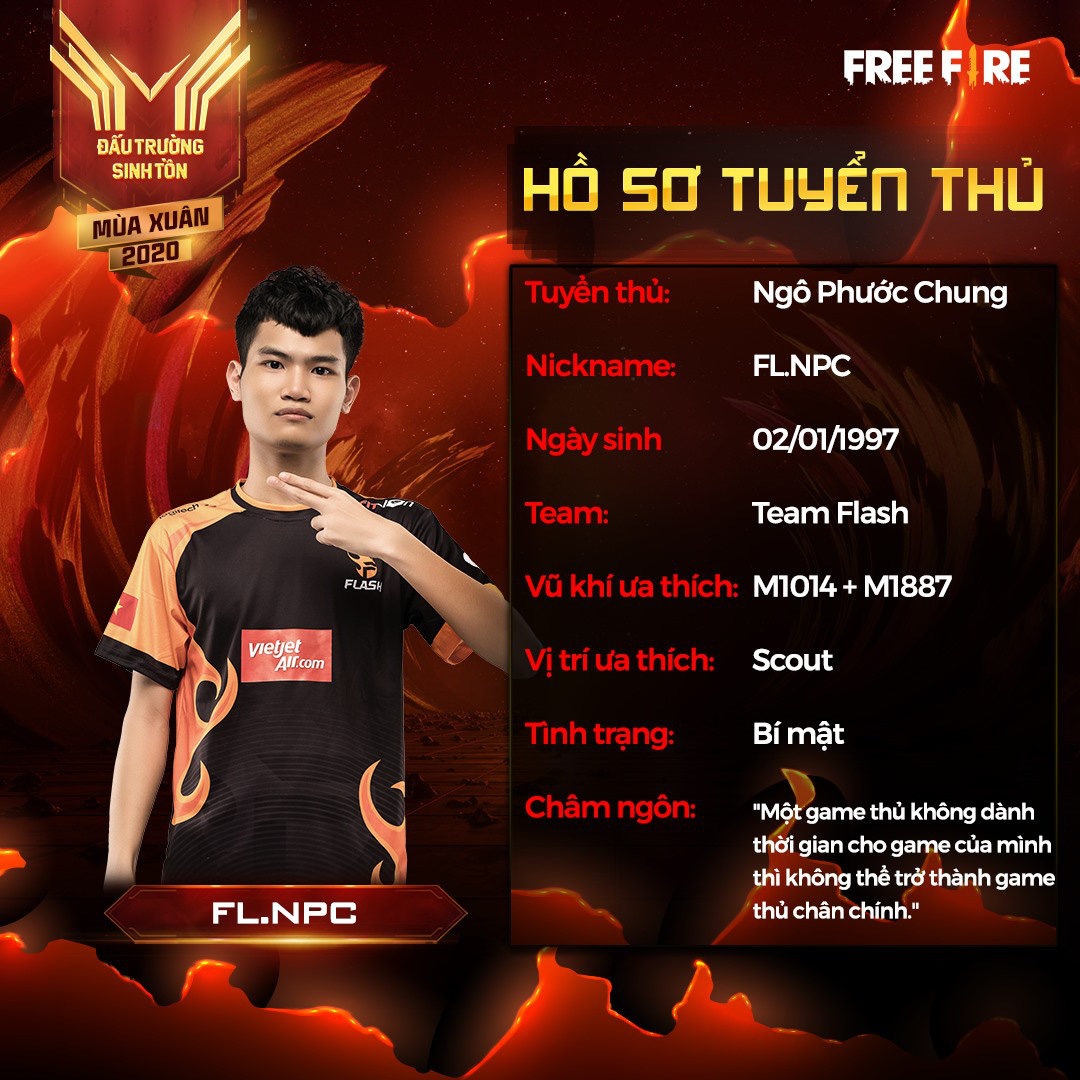 Điểm danh những game thủ Free Fire kh&eacute;t tiếng nhất Đấu Trường Sinh Tồn m&ugrave;a Xu&acirc;n 2020 - Ảnh 4.