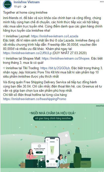 Loạt thương hiệu mỹ phẩm giảm giá tới 50%, free ship để các chị em yên tâm ở nhà tránh dịch mà vẫn xinh tươi - Ảnh 13.