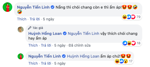Hồng Loan ch&iacute;nh thức x&aacute;c nhận đang t&igrave;m hiểu Tiến Linh: T&iacute;nh c&aacute;ch ch&uacute;ng t&ocirc;i hợp nhau, ai n&oacute;i chuyện cũng nh&iacute; nhố vui vẻ - Ảnh 3.