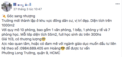 Gục ngã trước đại dịch Covid-19, nhiều trường mầm non tư thục trên cả nước phải đóng cửa, sang nhượng - Ảnh 3.