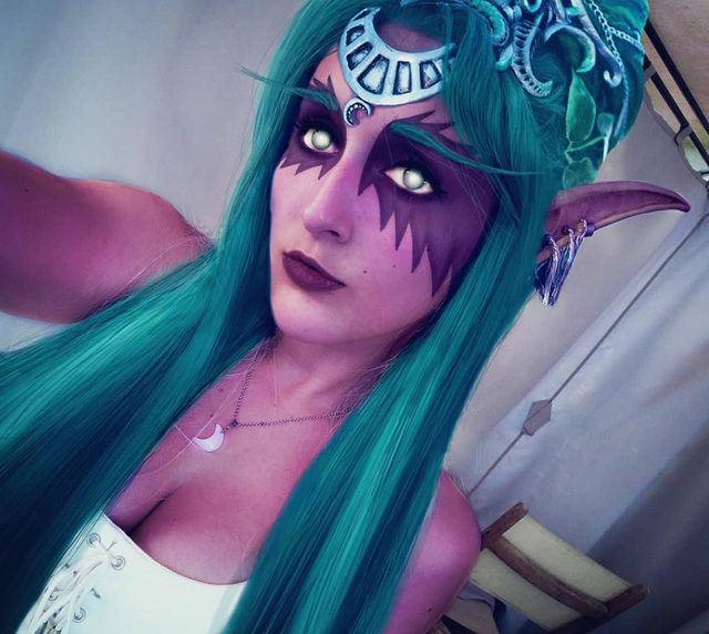 Năng lực cosplay vô cực của bóng hồng người Pháp: Riven, Sylvanas, thậm chí nhân vật Naruto trai hay gái đều chấp hết! - Ảnh 12.