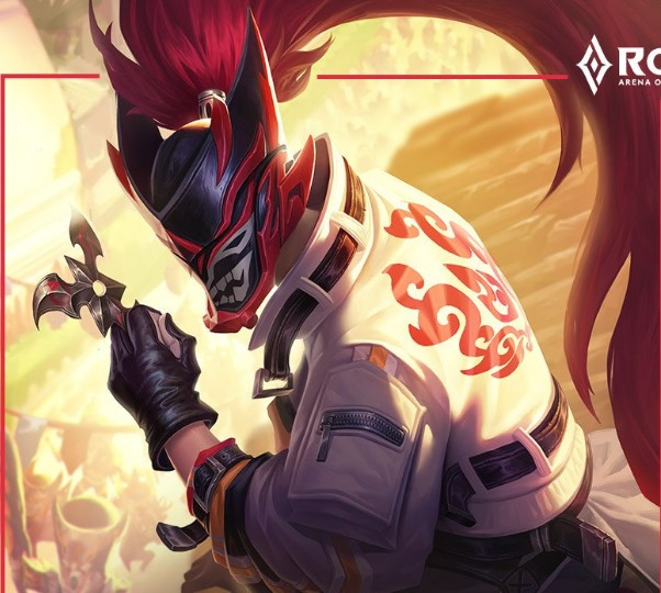 Liên Quân Mobile: Garena trình làng The Phantom Mask Hayate - skin... Nếu bạn yêu thích Liên Quân Mobile, thì The Phantom Mask Hayate - skin sẽ là lựa chọn tuyệt vời cho bạn. Với thiết kế độc đáo và sắc sảo, skin này sẽ khiến cho nhân vật của bạn trở nên ấn tượng hơn bao giờ hết. Hãy sở hữu ngay skin này để trở thành cao thủ trong trò chơi Liên Quân Mobile!