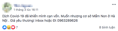 Gục ngã trước đại dịch Covid-19, nhiều trường mầm non tư thục trên cả nước phải đóng cửa, sang nhượng - Ảnh 4.