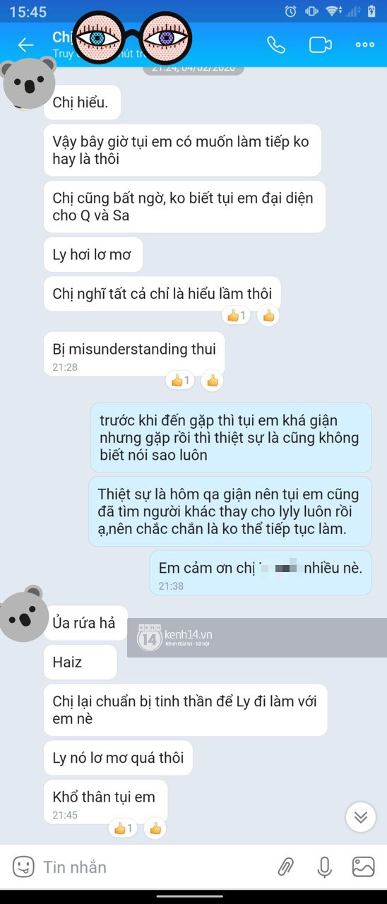 ĐỘC QUYỀN: Đại diện Quỳnh Trần JP tung tin nhắn tố LyLy trước sau bất nhất, khẳng định Ch&acirc;u Đăng Khoa c&oacute; hỗ trợ trong dự &aacute;n hợp t&aacute;c - Ảnh 7.