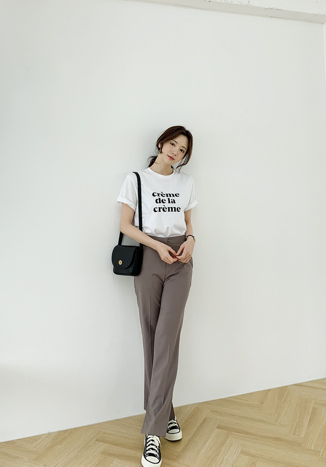 Thường mặc quần âu chuẩn nhân viên kiểu mẫu, quý cô Hàn Quốc vẫn sành điệu chứ không chán ngắt nhờ mix đồ khéo léo - Ảnh 5.