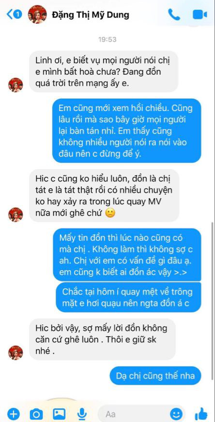 R&ograve; rỉ đoạn tin nhắn: Midu khẳng định sợ mấy lời đồn kh&ocirc;ng căn cứ, Linh Ngọc Đ&agrave;m kh&ocirc;ng hiểu v&igrave; sao chuyện l&acirc;u rồi m&agrave; b&acirc;y giờ lại b&agrave;n t&aacute;n - Ảnh 5.
