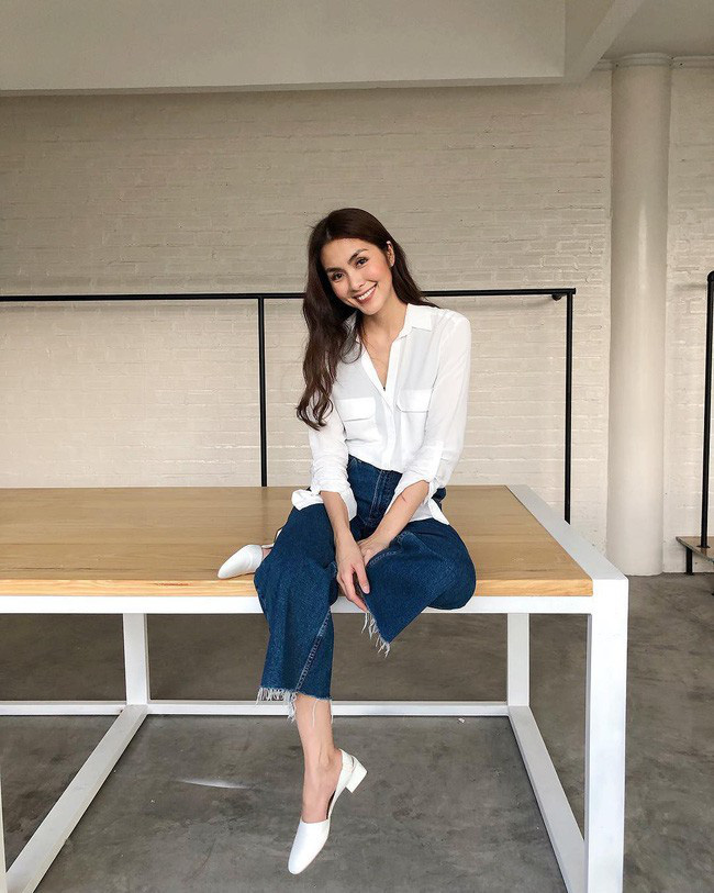 Thước đo thần thái mỹ nhân Vbiz là combo áo trắng quần jeans: Hà Tăng sang chảnh, Ngọc Trinh dáng nuột nhưng đến Minh Hằng mới bất ngờ - Ảnh 2.