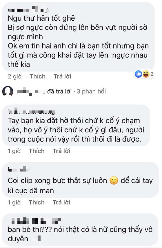 Netizen dậy sóng vì nghi thánh cuồng Lisa Ngu Thư Hân bị bạn diễn nam sàm sỡ vòng 1 - Ảnh 4.