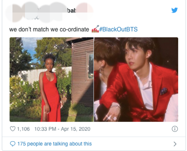 Hashtag #BlackoutBTS l&ecirc;n top trend to&agrave;n cầu, tưởng phong tr&agrave;o anti BTS nhưng ai ngờ lại l&agrave; chiến dịch đầy cảm động - Ảnh 4.