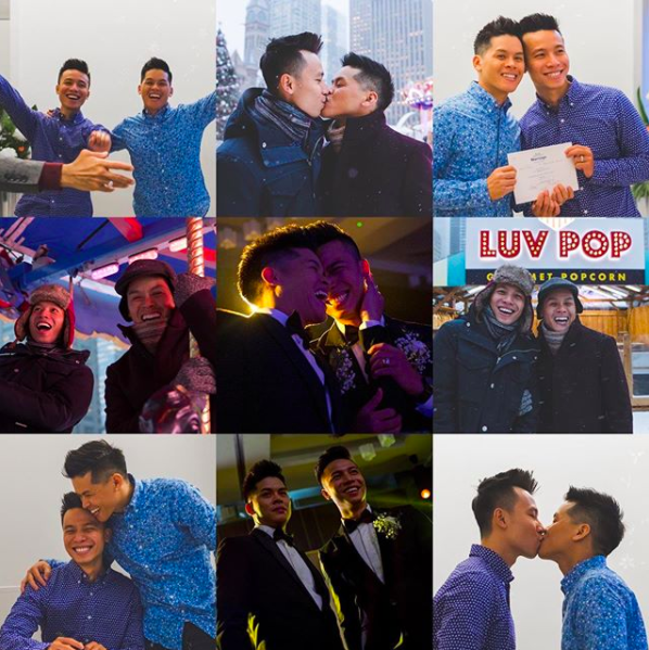Cặp đồng tính John Huy Trần - Nhiệm Huỳnh gây sốt với loạt ảnh kỷ niệm 2 năm cưới ngọt lịm: Chúng tôi vẫn bền chặt lắm - Ảnh 2.