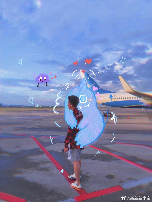 Cậu con trai &iacute;t ai biết của Triệu Vy chia sẻ 1 tấm ảnh, nhan sắc v&agrave; mối quan hệ với em g&aacute;i c&ugrave;ng cha kh&aacute;c mẹ được tiết lộ - Ảnh 4.