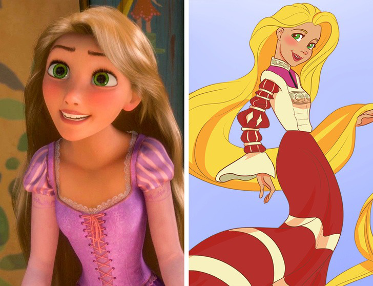 Ngắm nghía tạo hình gốc của loạt công chúa Disney mới biết hóa ra tuổi thơ chúng ta chỉ là một cú lừa! - Ảnh 2.