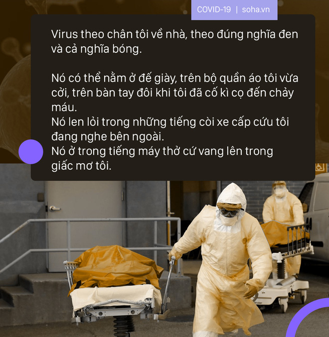 Tâm sự nặng lòng của y tá Mỹ ở tuyến cuối chống COVID-19: Tôi không phải người hùng. Tôi chưa sẵn sàng hi sinh. - Ảnh 4.