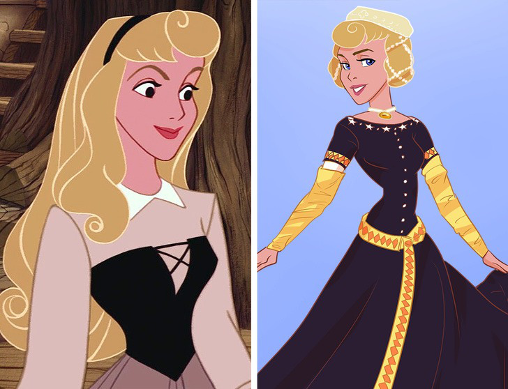 Ngắm nghía tạo hình gốc của loạt công chúa Disney mới biết hóa ra tuổi thơ chúng ta chỉ là một cú lừa! - Ảnh 3.