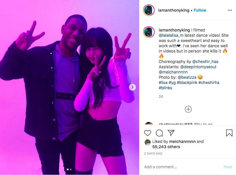 Meichan - cô bạn người Việt làm việc cùng Lisa trong video dance gây bão: Hồi hộp khi nhắc Lisa chỉnh mái, tiết lộ nữ idol siêu thân thiện và chuyên nghiệp - Ảnh 3. Meichan - cô bạn người Việt làm việc cùng Lisa trong video dance gây bão: Hồi hộp khi nhắc Lisa chỉnh mái, tiết lộ nữ idol siêu thân thiện và chuyên nghiệp - Ảnh 3.