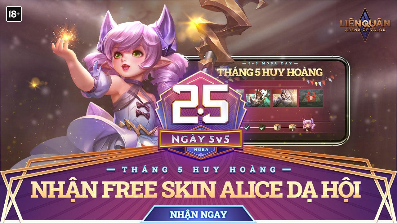 Liên Quân Mobile: Game thủ được nhận miễn phí 1 tướng mới và 2 skin trong sự kiện tháng 5 - Ảnh 4.