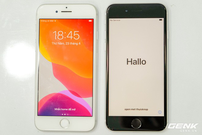Cận cảnh iPhone SE 2020 đầu ti&ecirc;n tại Việt Nam: Thiết kế giống iPhone 8, gi&aacute; từ 12.7 triệu đồng - Ảnh 6.