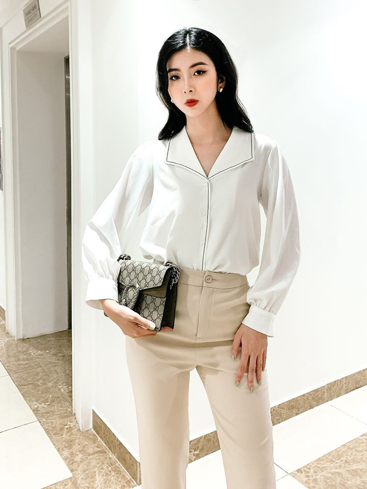 Các local brand Việt đã trở lại và gợi ý những mẫu áo blouse sale hẳn nửa giá để nàng công sở sẵn sàng tái xuất đẹp xinh - Ảnh 13.