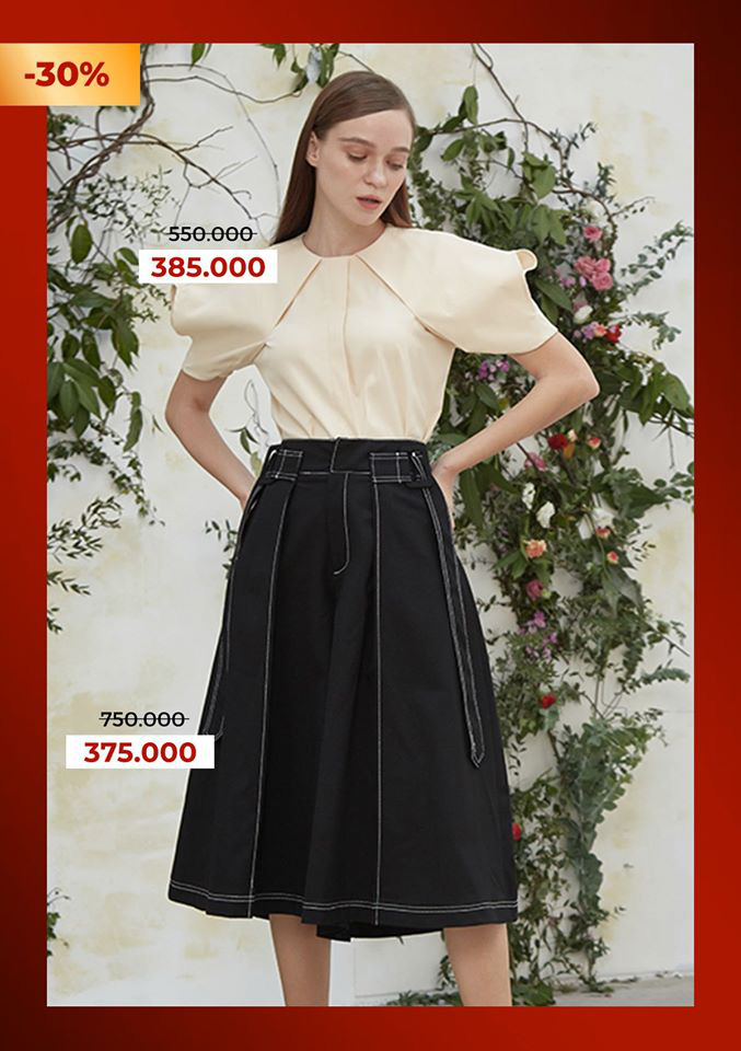 Các local brand Việt đã trở lại và gợi ý những mẫu áo blouse sale hẳn nửa giá để nàng công sở sẵn sàng tái xuất đẹp xinh - Ảnh 10.