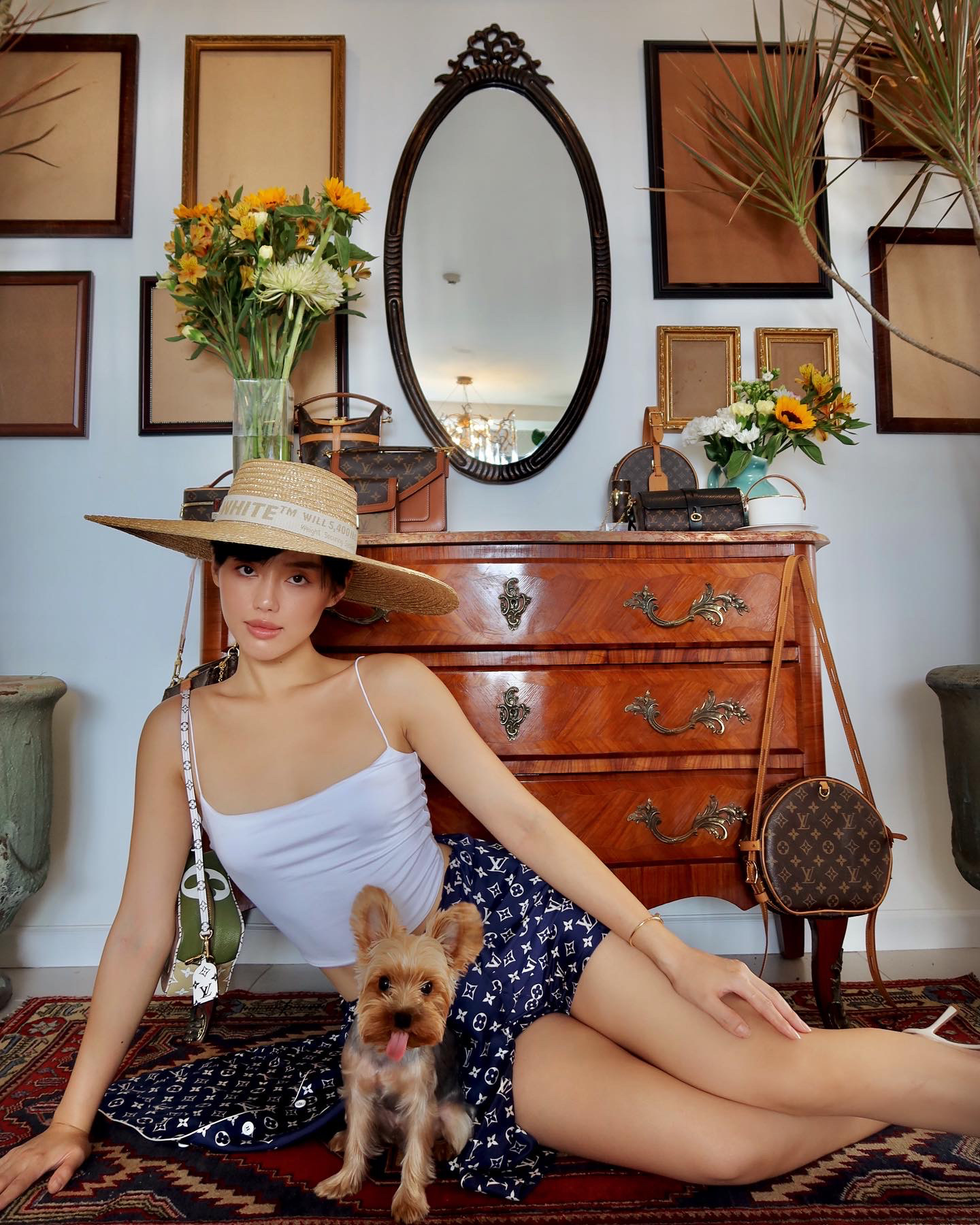 Nhà thuê nhưng Khánh Linh vẫn chi tới 400 triệu tiền decor, tủ mua tít bên Pháp mất 3 tháng mới ship về đến nơi - Ảnh 7. Nhà thuê nhưng Khánh Linh vẫn chi tới 400 triệu tiền decor, tủ mua tít bên Pháp mất 3 tháng mới ship về đến nơi - Ảnh 7.