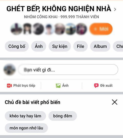 Hội “Ghét bếp, không nghiện nhà” chính thức cán mốc 1 triệu thành viên sau chỉ 3 tuần!  - Ảnh 1.