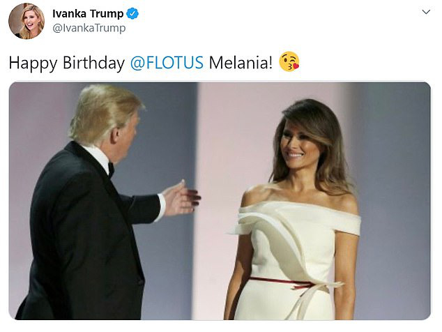 Bước sang tuổi 50, Đệ nhất phu nhân Mỹ được khen vẻ đẹp không tuổi cùng lời chúc sinh nhật đặc biệt của Tổng thống Mỹ - Ảnh 2.