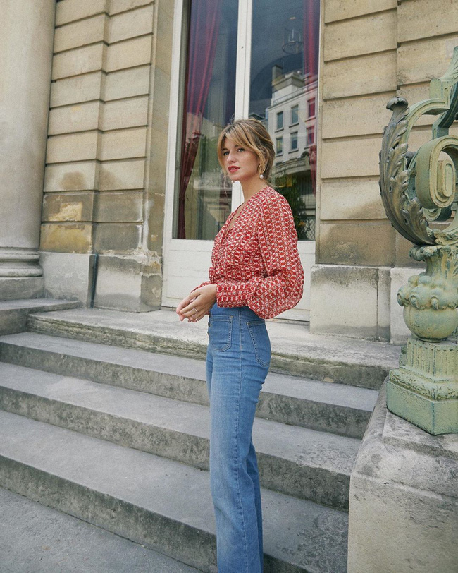 Phụ nữ Pháp diện quần jeans thế nào mà trông vừa trẻ trung, vừa sang xịn hết cỡ vậy? - Ảnh 6.