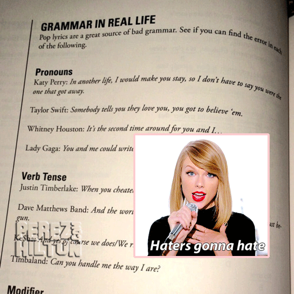 “Miss Grammar” Taylor Swift: Sửa sai chính tả cho fan, tổ chức luyện thi hàng đầu thế giới bắt lỗi lyric vẫn thẳng thừng đáp trả đừng nhờn với ngữ pháp của chị” - Ảnh 2.