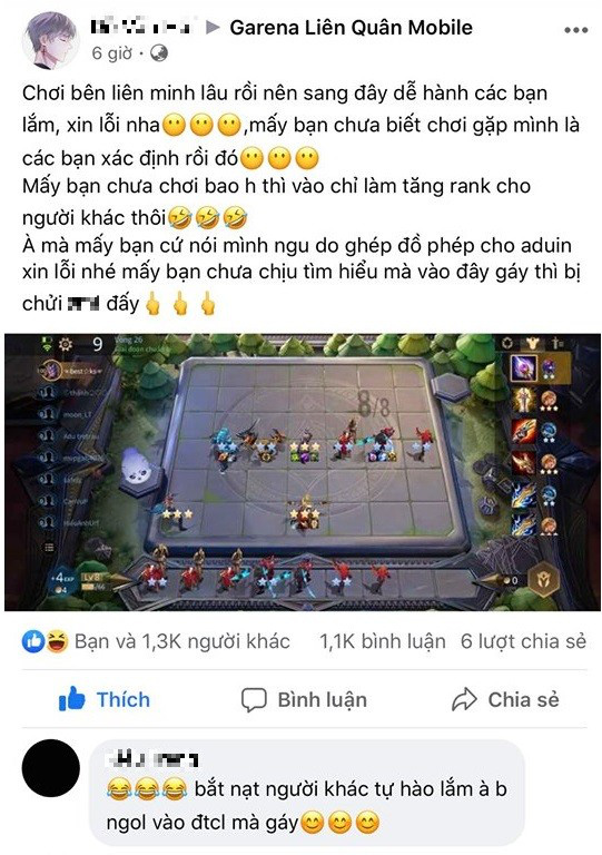 Game thủ Đấu Trường Chân Lý sang Cờ Liên Quân tuyên bố xanh rờn: Gặp mình là các bạn xác định rồi đó! - Ảnh 2.