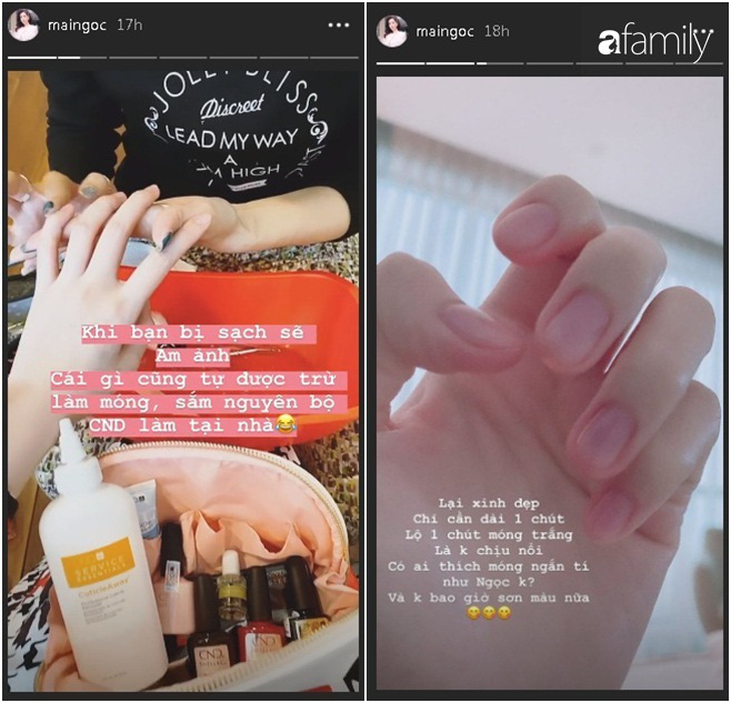 Nỗi niềm bộ nail của chị em mùa dịch: Mai Ngọc bị “ám ảnh” sạch sẽ, H’Hen Niê và Chúng Huyền Thanh để nail nham nhở thấy thương - Ảnh 1.