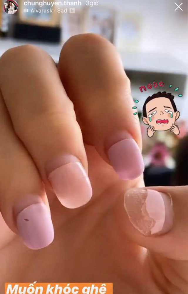 Nỗi niềm bộ nail của chị em mùa dịch: Mai Ngọc bị “ám ảnh” sạch sẽ, H’Hen Niê và Chúng Huyền Thanh để nail nham nhở thấy thương - Ảnh 3.