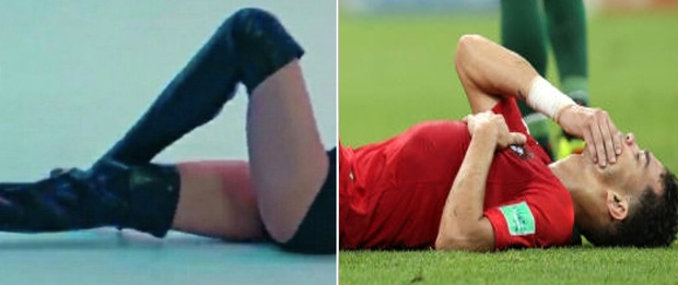 Sửng sốt trước hình hài mới của sao bóng đá khi lắp thêm đôi chân Lisa trong màn nhảy sexy: Messi gợi cảm đến lạ, Ronaldo xứng đáng là cực phẩm - Ảnh 5.