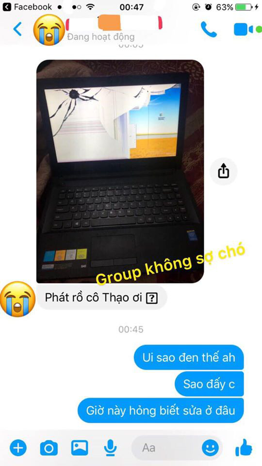 Nửa đêm thèm ăn hạt macca, cháu gái trổ tài sáng tạo khiến ai cũng cười bò tới nỗi phá toi laptop của ông - Ảnh 1.