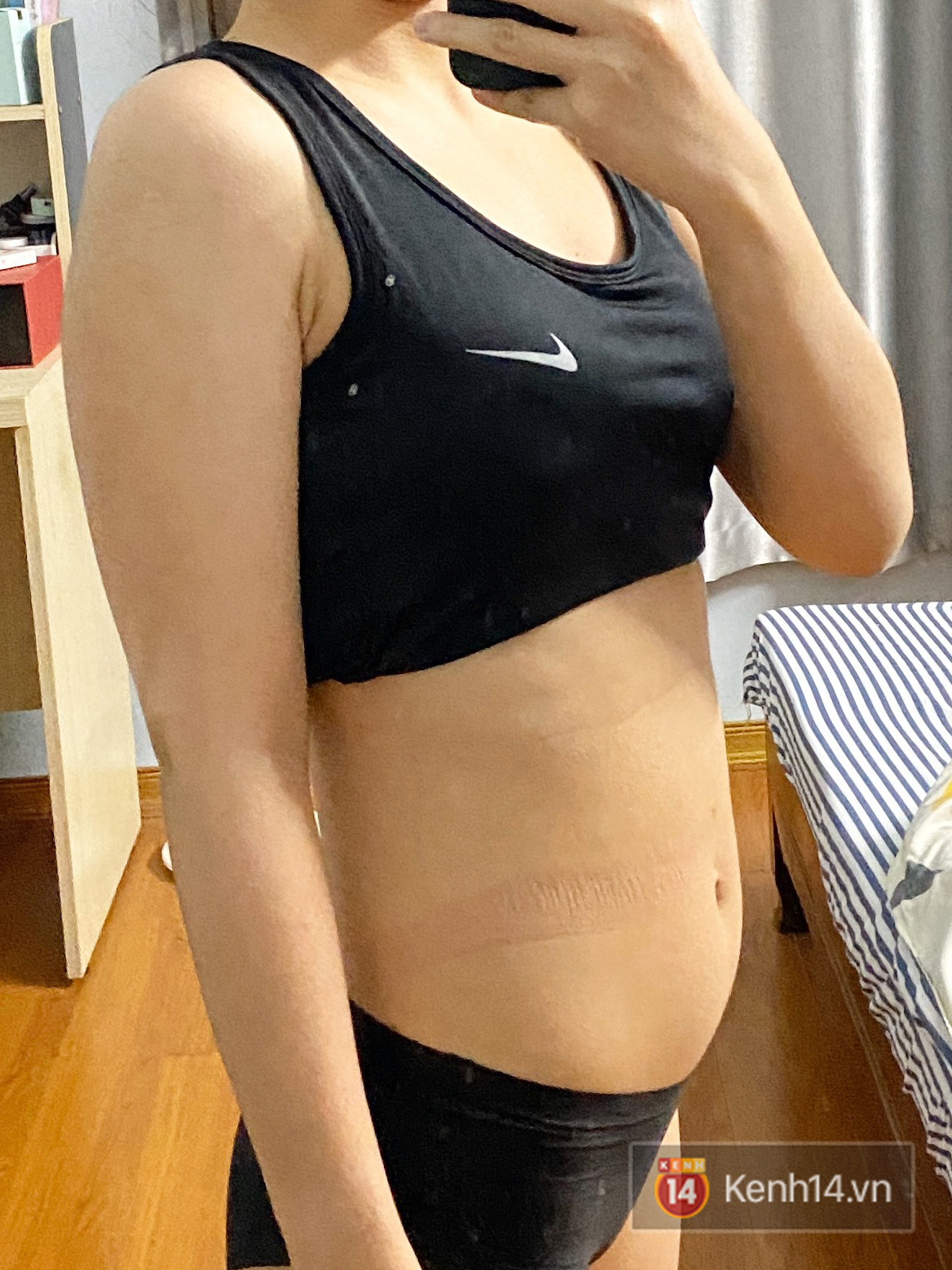 Trải nghiệm Chloe Ting Challenge trong 2 tuần: 9x Hà Nội giảm được 1,2kg với đường cơ bụng săn khỏe rõ rệt - Ảnh 5.