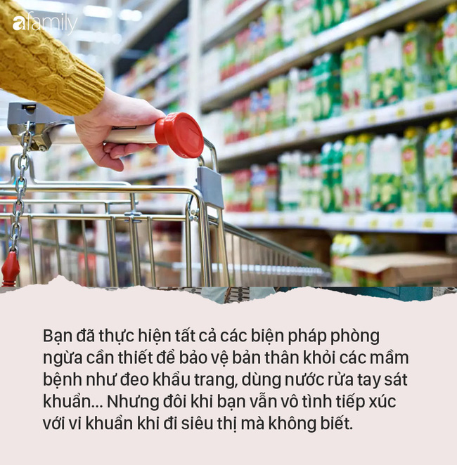 4 điều cần lưu ý khi đi mua sắm trong siêu thị để tránh nhiễm virus, vi trùng và các mầm bệnh khác  - Ảnh 1.