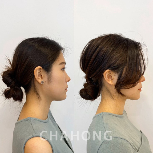Nếu bạn là một người yêu thích tóc búi thấp, hãy thử áp dụng kiểu tóc búi thấp Hàn Quốc - một trong những kiểu tóc được yêu thích nhất hiện nay. Hình ảnh thú vị này sẽ giúp bạn hiểu cách tạo kiểu tóc đẹp và thanh lịch như các cô nàng Hàn Quốc.