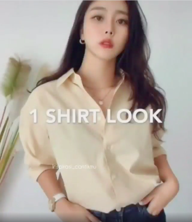 6 Cách mặc áo sơ mi sang chảnh chuẩn style nữ chính phim Hàn