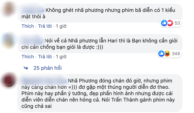 Phim Trạng Quỳnh bị đàn anh chỉ ra sạn, netizen lại công kích cá nhân Nhã Phương cô ấy nổi nhờ có chồng là Trường Giang, ủa? - Ảnh 4.