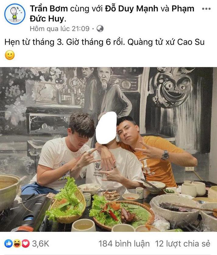 Bà xã Duy Mạnh bức xúc: Nhậu xỉn là
được quyền chửi bới, dùng từ ngữ xúc phạm vợ con, chuyện gì đang xảy ra? - Ảnh 2. Bà xã Duy Mạnh bức xúc: Nhậu xỉn là được quyền
chửi bới, dùng từ ngữ xúc phạm vợ con, chuyện gì đang xảy ra? - Ảnh 2.