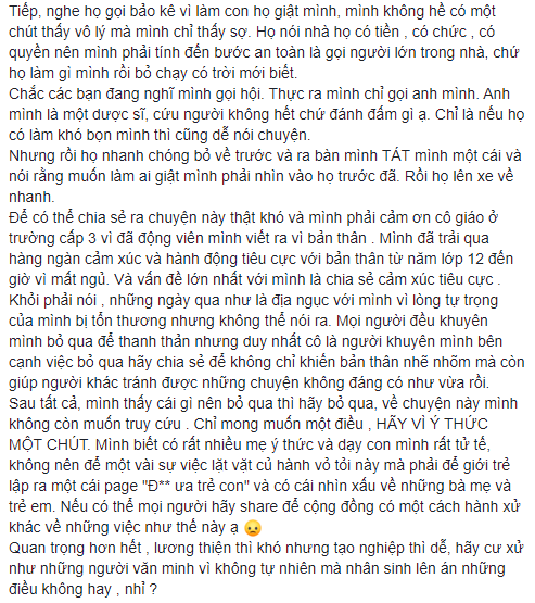 Hà Nội: Đi ăn gặp trúng 1 gia đình có nhiều trẻ con quậy phá, cô gái bị dọa dẫm và tát vì dám làm con nhà họ đang hét mà phải giật mình - Ảnh 2.