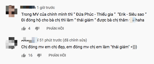 Mercy instead of Duc Phuc - Erik: Making his MV gives an A-list star young master a chance to make a cameo for Hoa Minzy to play ... eunuch - Photo 14.