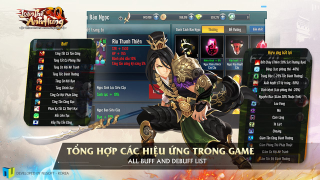 Loạn Thế Anh H&ugrave;ng 3Q: Bom tấn chiến thuật kh&ocirc;ng cấp Vip - kh&ocirc;ng chiến lực, đẳng cấp game H&agrave;n đạt chuẩn quốc tế, mở duy nhất 1 server - Ảnh 14.