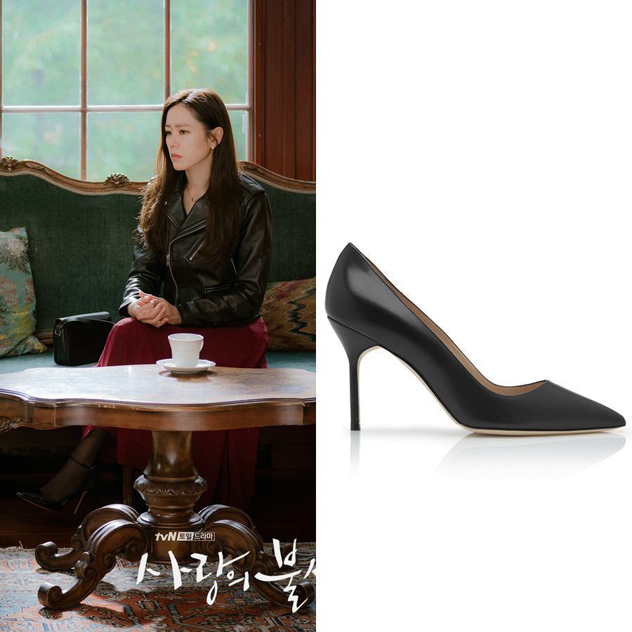 Cứ xem phim Hàn là kiểu gì chị em cũng bắt gặp mẫu giày cao gót chanh sả mà siêu hack dáng này - Ảnh 3.