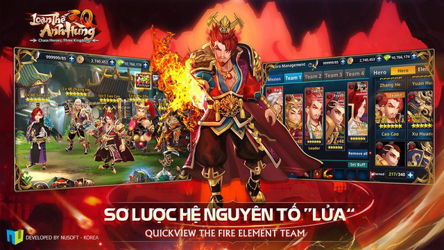 Loạn Thế Anh H&ugrave;ng 3Q: Bom tấn chiến thuật kh&ocirc;ng cấp Vip - kh&ocirc;ng chiến lực, đẳng cấp game H&agrave;n đạt chuẩn quốc tế, mở duy nhất 1 server - Ảnh 8.